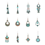 BOHO TRIO™ – Jeu de 3 Paires de Boucles d’Oreilles Bohémiennes